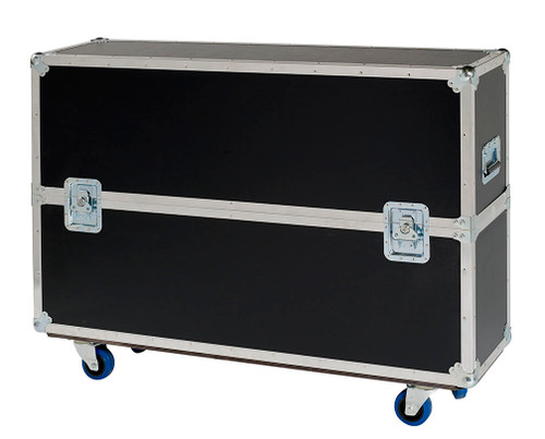 Custom Single LCD LED Flat Screen ATA Cases Heavy Duty 3/8" Ply 42" - 50"