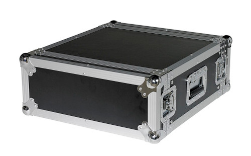 4 Space 4u 18" Deep Heavy Duty 3/8" ATA Amp Rack Case (Dolly Wheels Optional)