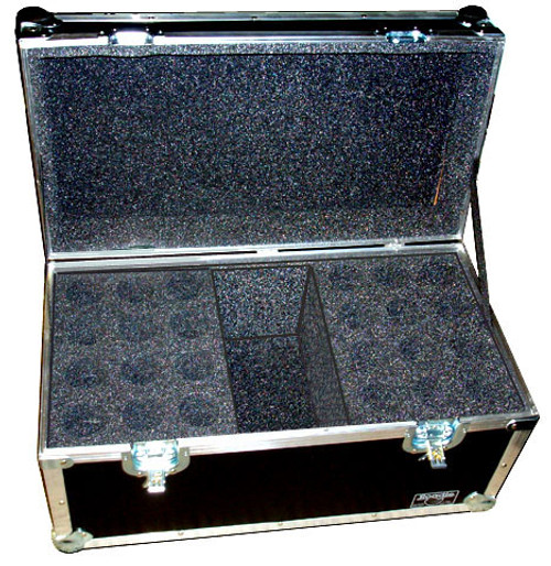 24 Microphones With Compartment - 1/4" ATA Case