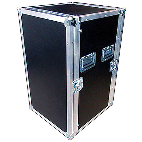 20 Space 20u 24" Deep Heavy Duty 3/8" Ply ATA Rack Case (Wheels Optional)