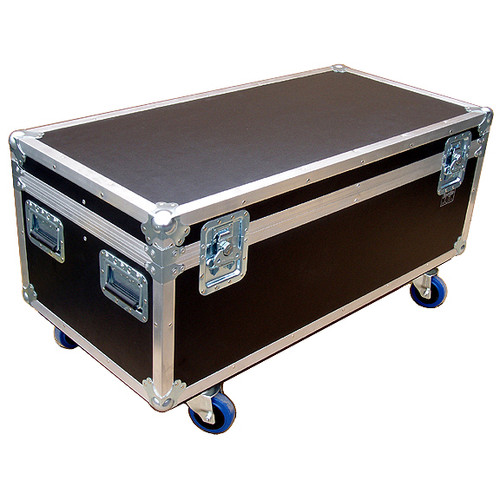 44" x 22" Signature Standard High (17") ATA Cable Trunk w/ wheels &  3 compartments