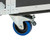 User Adjustable Road Case Fits 2 Screens Between 45-70''