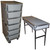 6 Large Tub Drawers 3/8" Ply ATA Case w/Lid Table/Wheels