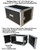 6 Space 6u 12" Deep 1/4" Ply ATA Effects Rack Case (Dolly Wheels Optional)