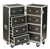 Break Apart Dual 4 Drawer  3/8" Ply ATA Work Case w/4" Casters
