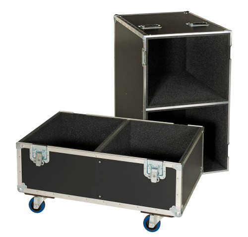 2 In 1 Speaker - 3/8" Ply ATA Cases - Deluxe Version - Custom Made!