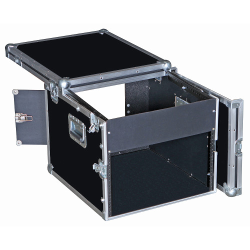 8U Over 6U Rack/Mixer ATA Case w/Top for Laptops, I Pads