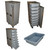 8 Small Tub - Drawer 3/8" Ply Heavy Duty ATA Case w/Wheels