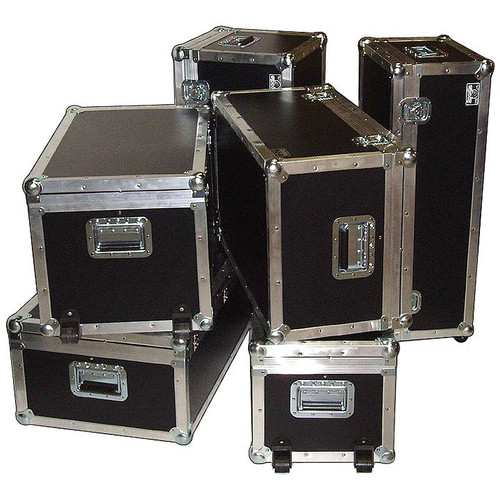 Utility & Supply Trunk ATA Cases w/Dolly Wheels - 6 Sizes!