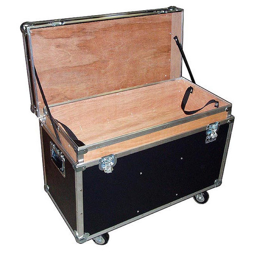 "BULLY" Supply Trunk 1/4" ATA Case w/2 Dividers - Top Tray - Wheels