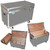 "BULLY" Supply Trunk 1/4" ATA Case w/2 Dividers - Top Tray - Wheels