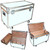"BULLY" Supply Trunk 1/4" ATA Case w/2 Dividers - Top Tray - Wheels