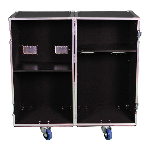 2 Sided Utility Trunk w/Adjust Shelves - ID 20x20x36 Ea Side