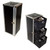 3 Milk Crate Drawers In ATA Style Case w/Dolly Wheels