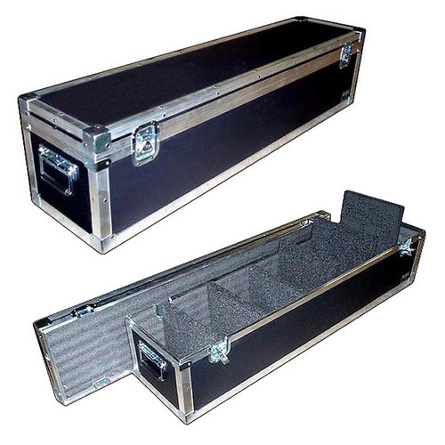 PAR - LED Lights ATA Road Case w/6 Removable Dividers - 3 Sizes!