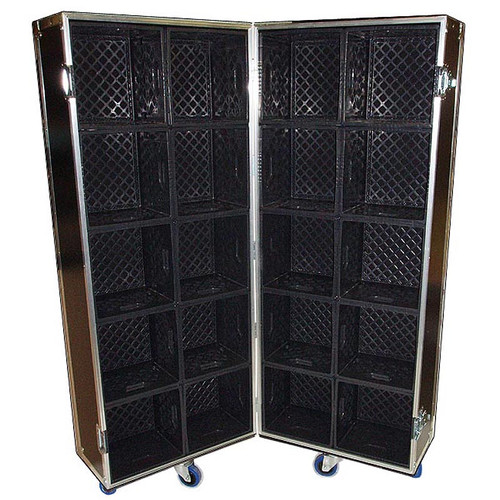 Merchandise Case Holds 20 Cube Milk Crates for Products - Great Display!