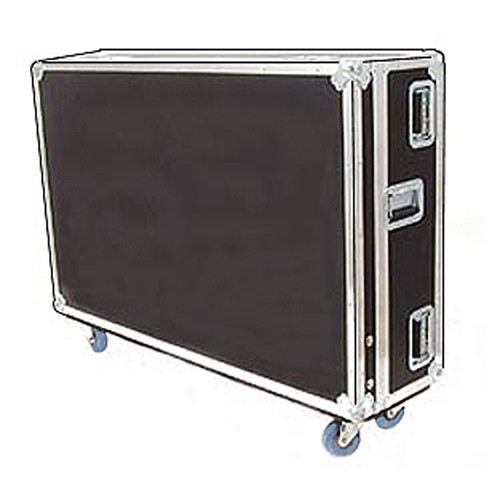 Custom Extra Large Mixer (<60") Signature Road Case  w/ Doghouse & Wheels