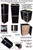 Photo Booth ATA Case Set 'Do It Yourself' Cutouts - Black