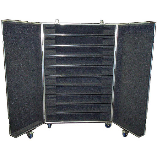 Plasma Flat Screens 10 In 1 Double Door ATA Case
