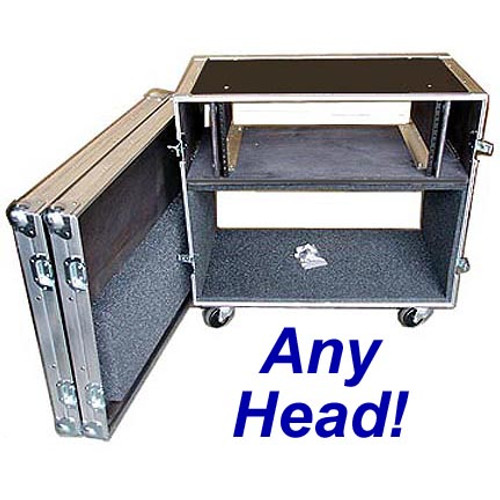 Rack/Head Combo 1/4" Medium Duty ATA Case CUSTOM for ANY Head