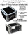 8 Space 8u 15" Deep 3/8" Ply ATA Effects Rack Case