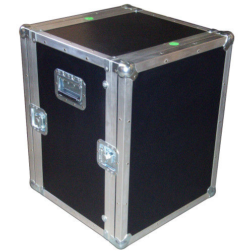 12 Space 12u 16" Deep Heavy Duty 3/8" Ply ATA Rack Case (Wheels Optional)