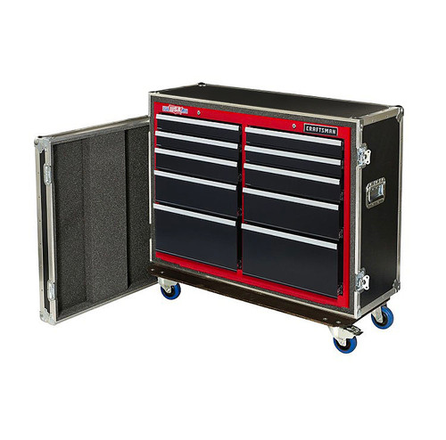 ATA Style Live In 10 Drawer Tool Cabinet